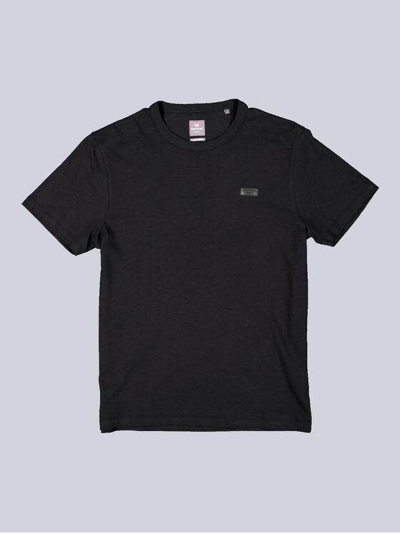 ENGBERS GERMANY Herren T-Shirt uni Schwarz 35084