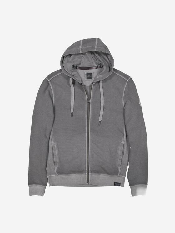 engbers Herren Sweatjacke mit Kapuze Grau 36999