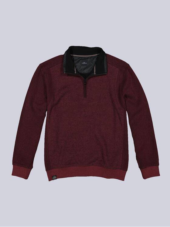 engbers Herren Sweatshirt mit Stehkragen Violett 35639