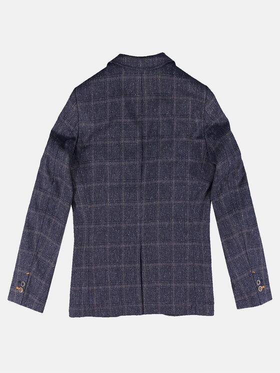 emilio adani Herren Freizeit-Sakko slim fit Blau 30898