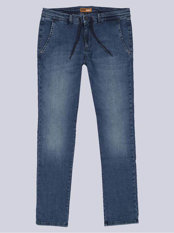 emilio adani Herren Jeans mit Tunnelzug Blau 34324