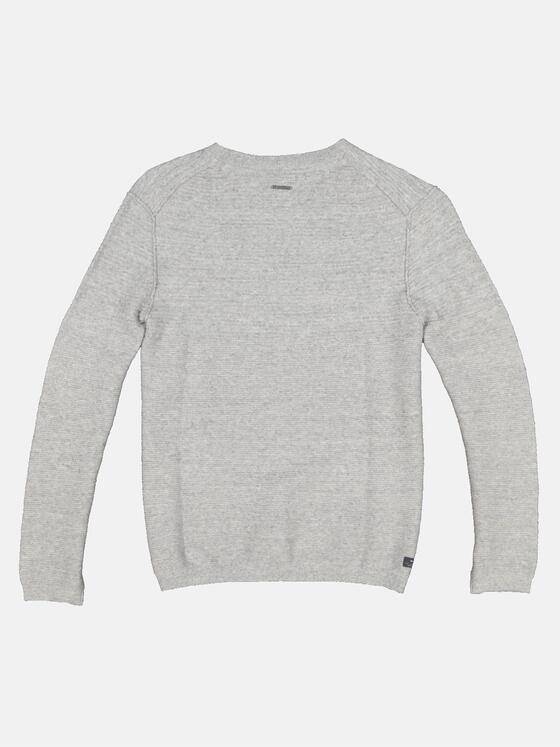 engbers Herren Pullover meliert Silbergrau 33454