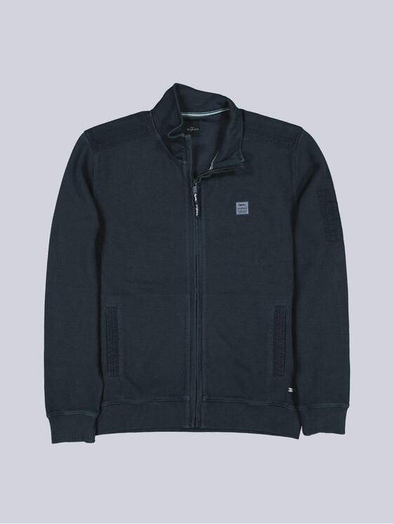 engbers Herren Sweatjacke Stehbund Saphirblau 40049
