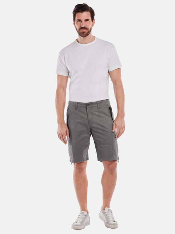 engbers Herren Bermuda regular Grau 35005