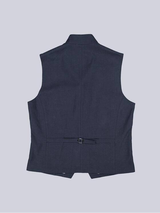 emilio adani Herren Sakko-Weste slim fit Blau 38234