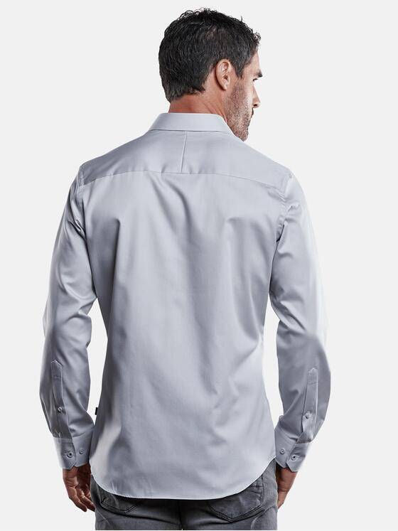 engbers Herren Hemd "My Favorite" Silbergrau 34412