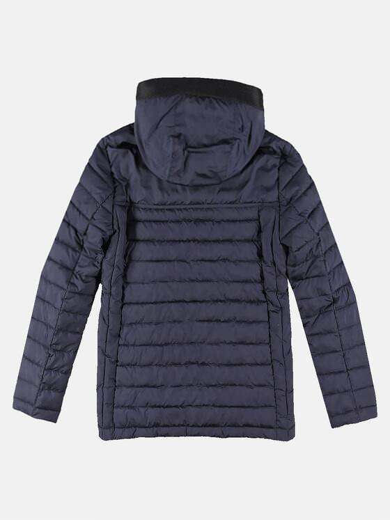 engbers Herren Steppjacke mit abnehmbarer Kapuze Saphirblau 30207