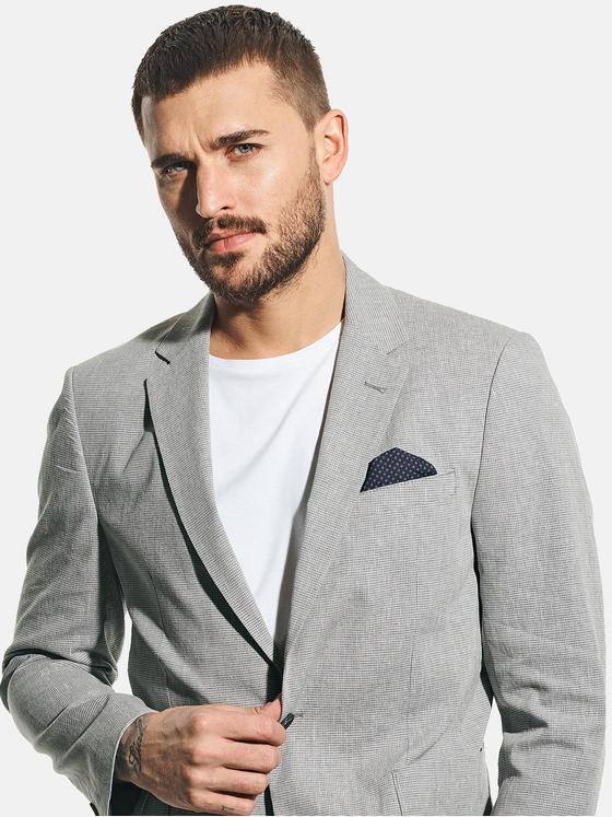 emilio adani Herren Freizeit-Sakko slim fit Beige 30642