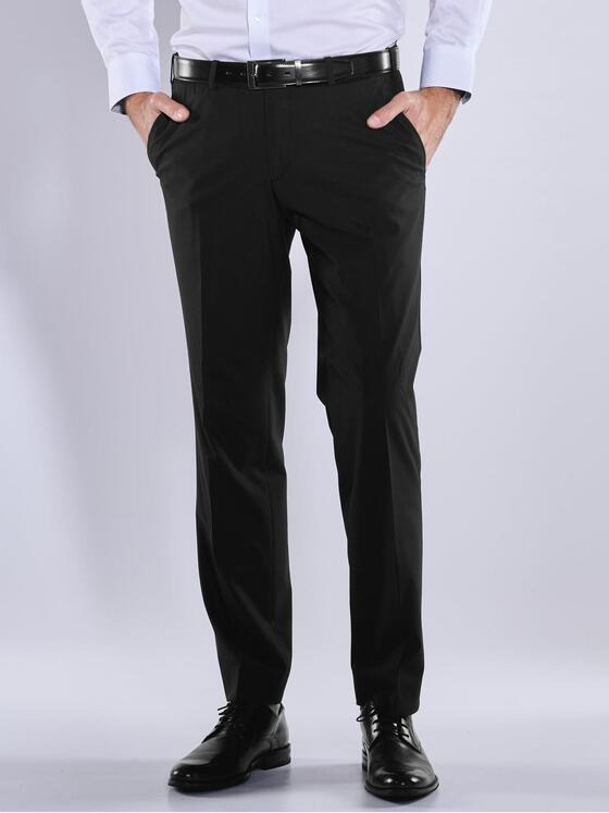 engbers Herren Anzug-Hose regular "My Favorite" Schwarz 36564