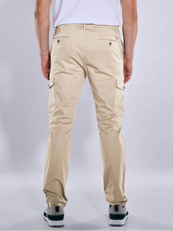 engbers Herren Cargohose straight Beige 38113