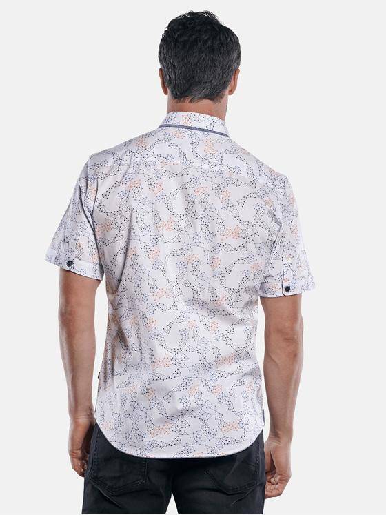 engbers Herren Cooles Hemd mit Comfort-Stretch-Anteil Mandarinorange 29737