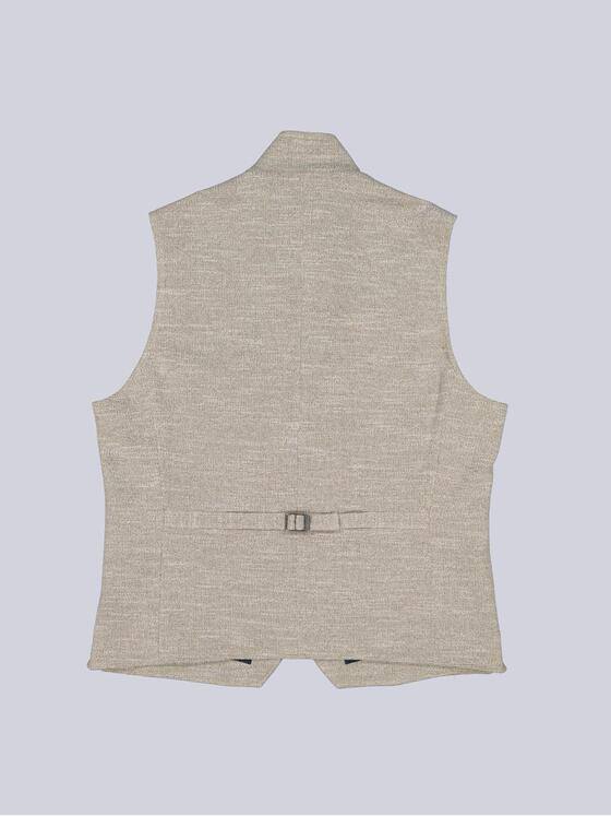 engbers Herren Sakko-Weste mit Zipper Beige 38403