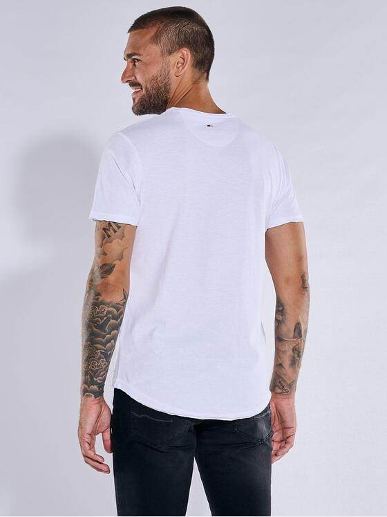 emilio adani Herren T-Shirt "My Favorite" Reinweiss 32778