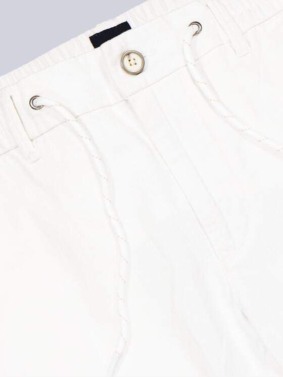 engbers Herren Chino mit Leinenanteil Reinweiss 39014