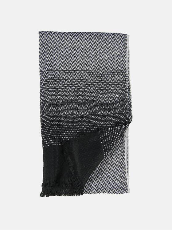 engbers Herren Schal uni Schwarz 30737