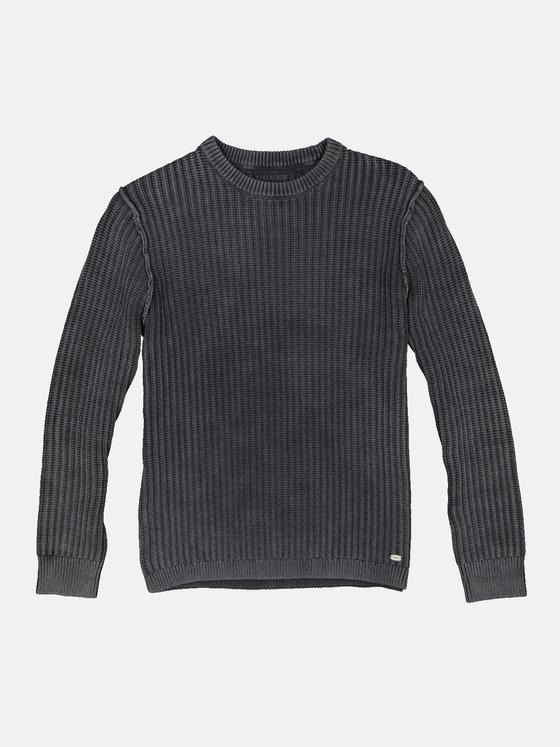 engbers Herren Pullover uni Grau 35409