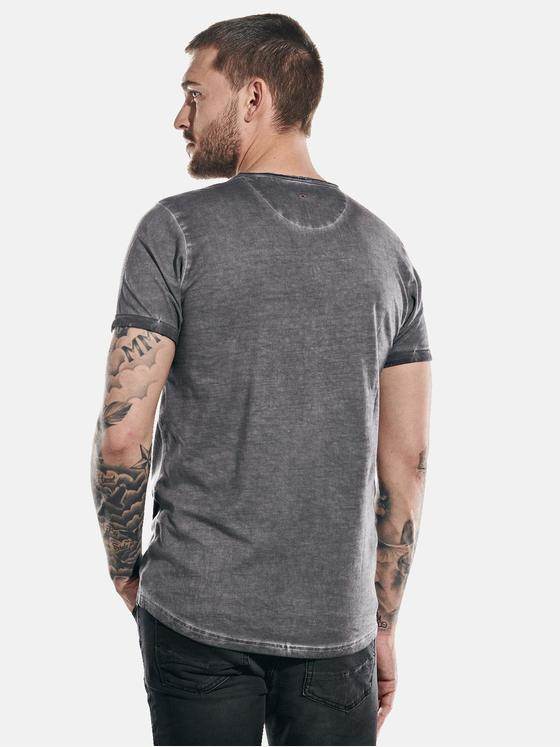 emilio adani Herren T-Shirt rundhals Grau 31832