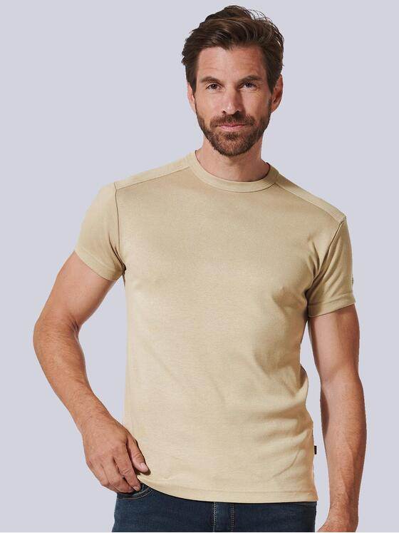 engbers Herren Basic-Shirt "My Favorite" organic Braun 35685