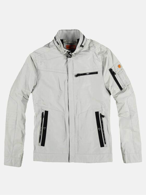 emilio adani Herren stylische Jacke mit Memory-Funktion Beige 29045