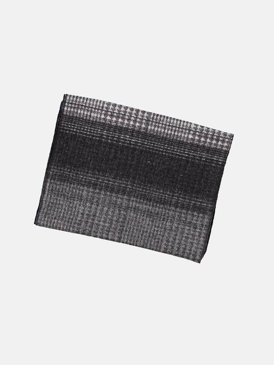 engbers Herren Mehrfarbiger Schal Anthrazit 30362