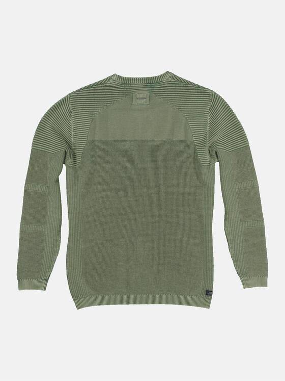 engbers Herren Pullover strukturiert Grün 35615