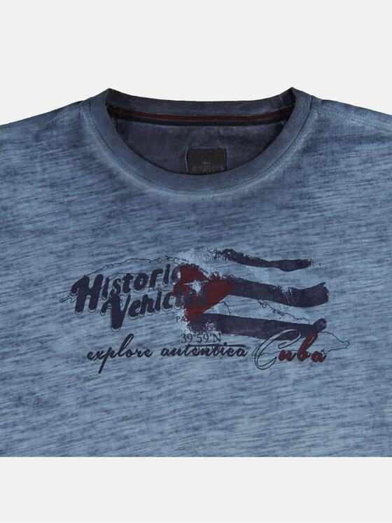 engbers Herren Rundhals T-Shirt Brilliantblau 23805