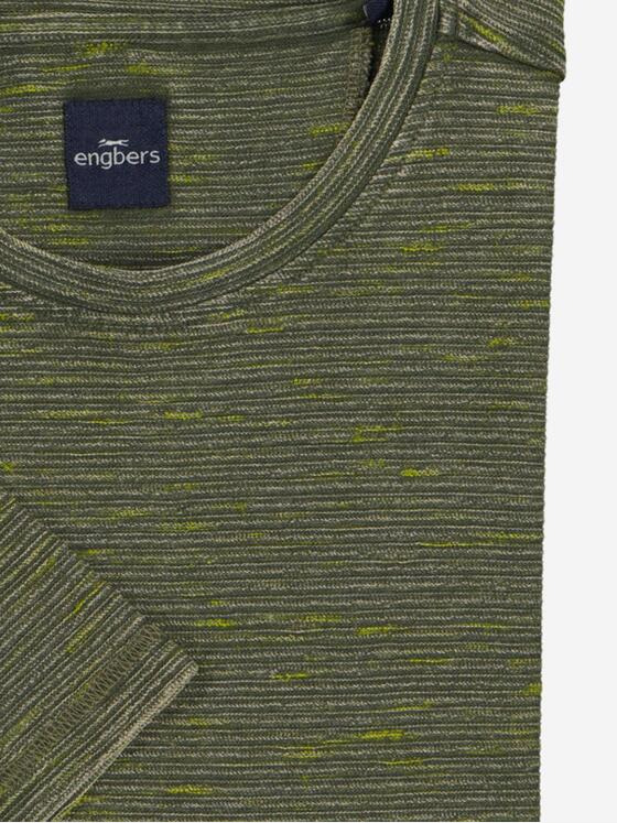 engbers Herren Rundhals T-Shirt Khaki 36777