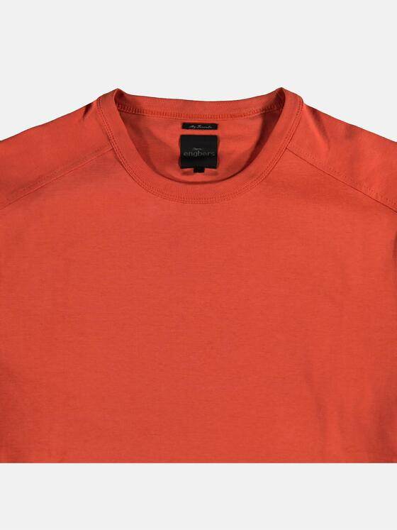 engbers Herren T-Shirt "My Favorite" Rostorange 23821