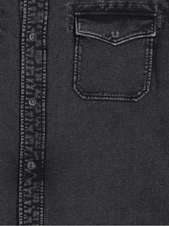 emilio adani Herren Polo-Shirt langarm Grau 32099