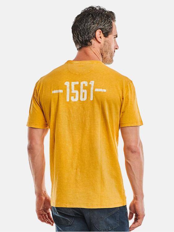 engbers Herren Rundhals T-Shirt Rapsgelb 25892