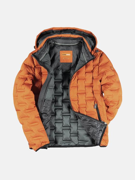 emilio adani Herren Jacke in neuer Steppoptik Orange 31859