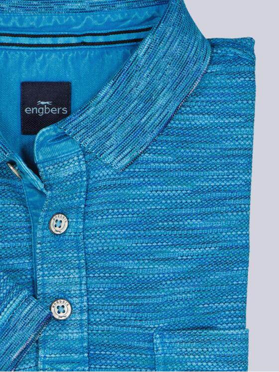 engbers Herren Polo-Shirt regular Tuerkis 38310