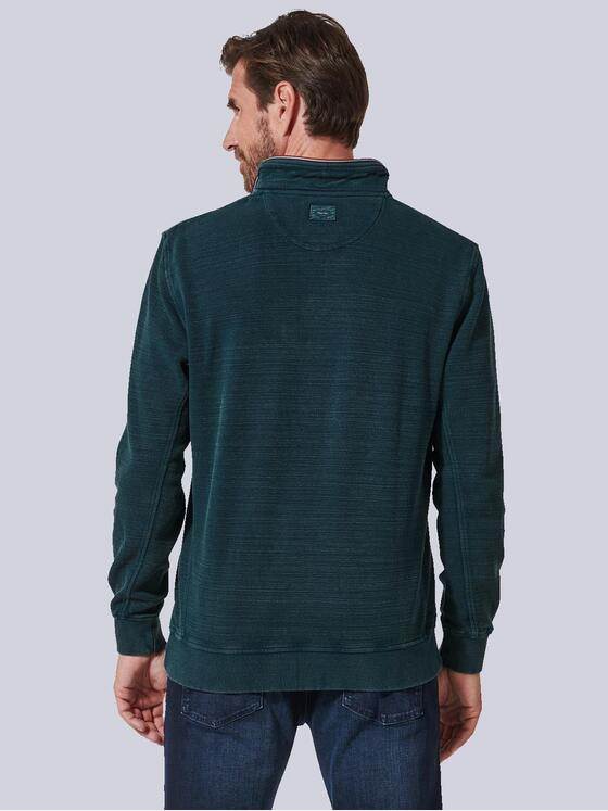 engbers Herren Sweatshirt regular Türkis 35231