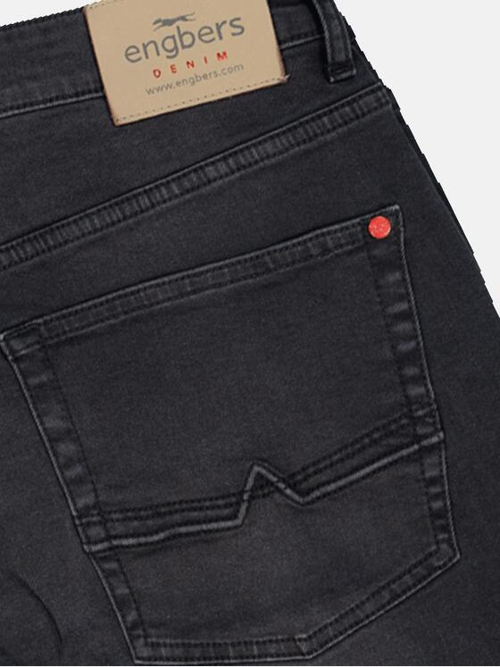 engbers Herren Bermuda regular Schwarz 36618