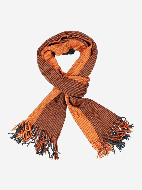 engbers Herren Schal gemustert Orange 37902