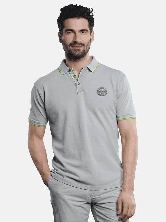 engbers Herren Poloshirt sportiv Silbergrau 31656