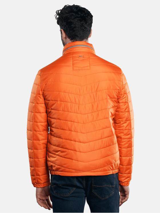 engbers Herren Sportive Steppjacke in Trendfarbe Dunkelorange 31031