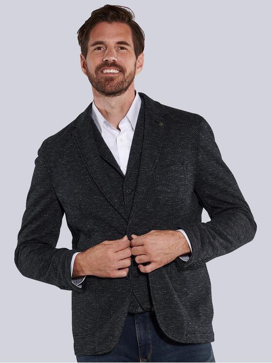 engbers Herren Freizeit-Sakko regular Schwarz 35465