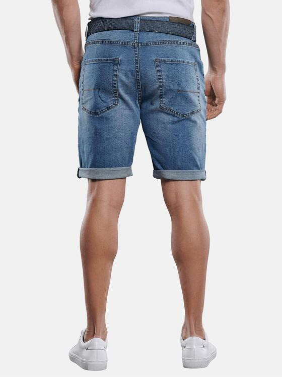 engbers Herren Shorts mit authentischer Waschung Taubenblau 29889