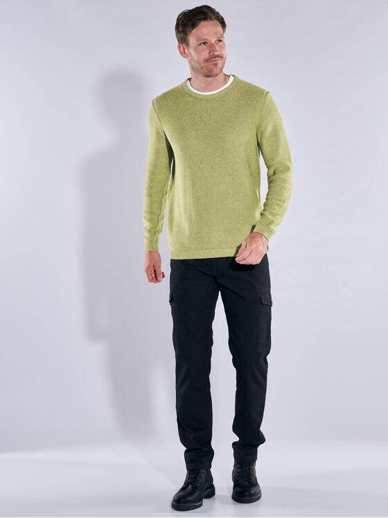 engbers Herren Pullover regular Grün 37621