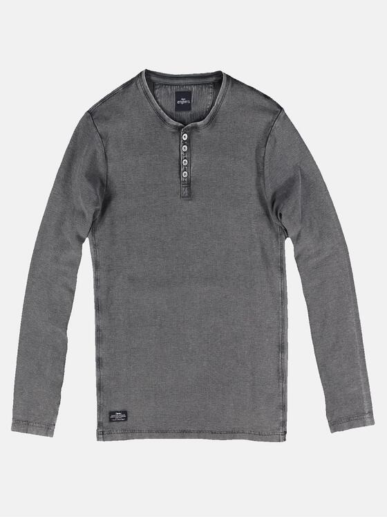 engbers Herren Henley Shirt Anthrazit 31113