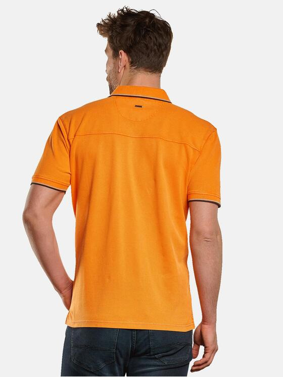 engbers Herren Polo-Shirt uni Orange 33134