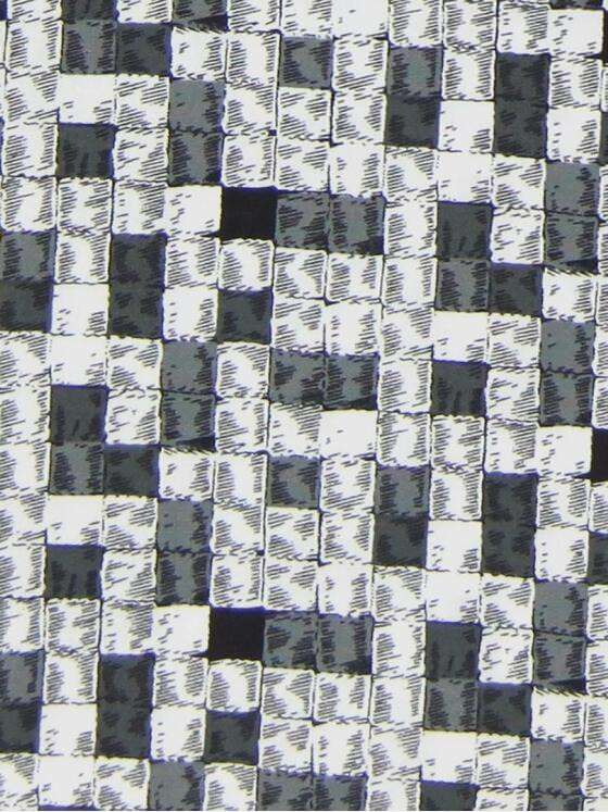 engbers Herren Hemd im Schachbrettmuster-Design Anthrazit 30965