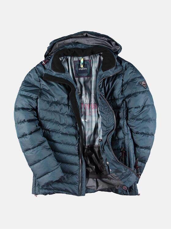 engbers Herren Hochwertige Steppjacke Petrolblau 30164