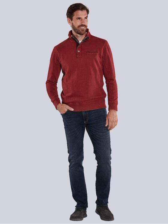 engbers Herren Sweatshirt Stehbund Violett 35672