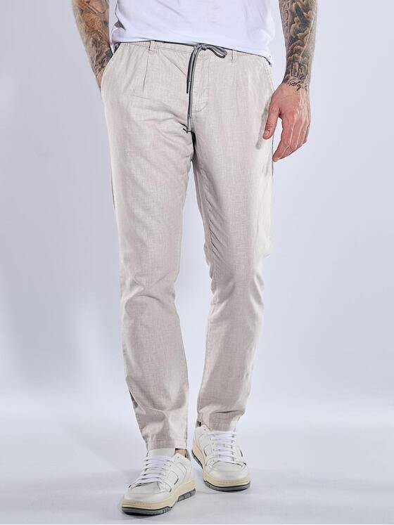 emilio adani Herren Chino regular Beige 39003