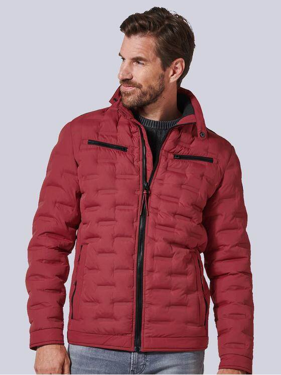 engbers Herren Steppjacke regular Rot 35245