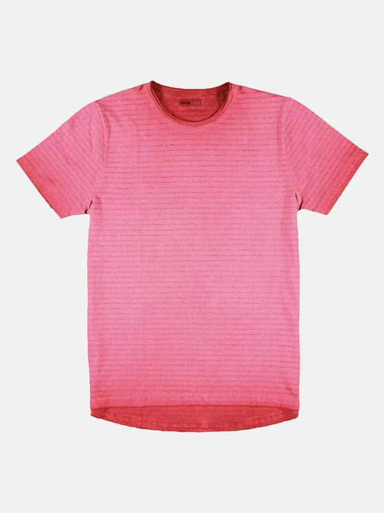 emilio adani Herren T-Shirt rundhals Violett 31725
