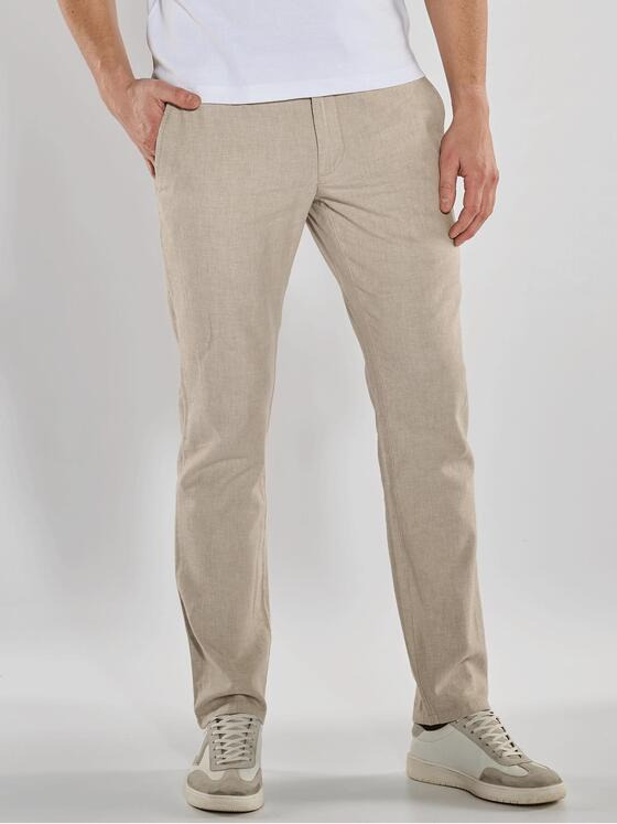 engbers Herren Chino mit Tunnelzug Weiß 36660