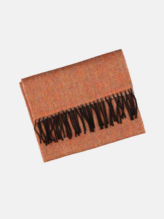 emilio adani Herren Schal meliert Orange 33963